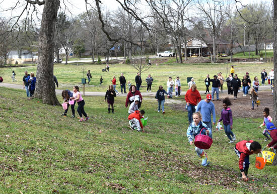 Easter egg playground prizes won